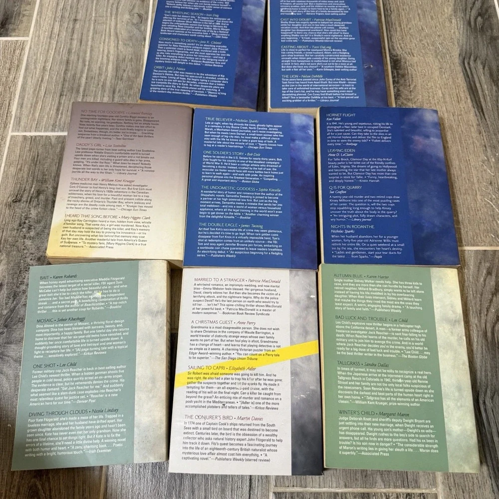 Readers Digest Select Edition‎ Book Lot (8) 2006-08, 2010, 2012